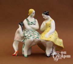 Скульптура "Сплетницы"